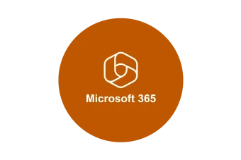 Burnt Orange Icon representing Microsoft 365